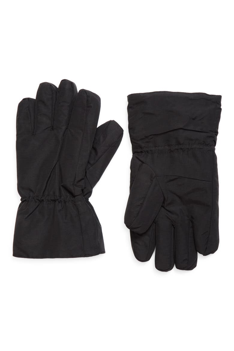Travel Gloves, Main, color, BLACK