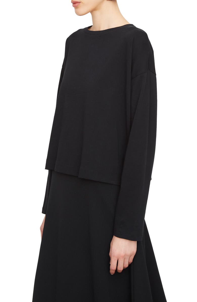 Vince Boat Neck Long Sleeve T-Shirt, Alternate, color,