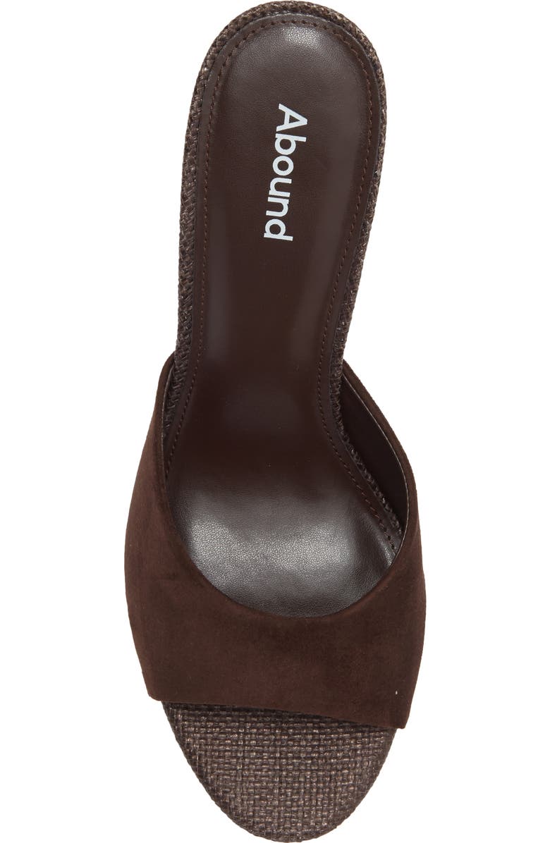 Abound Paz Stiletto Sandal, Alternate, color, Brown Chocolate