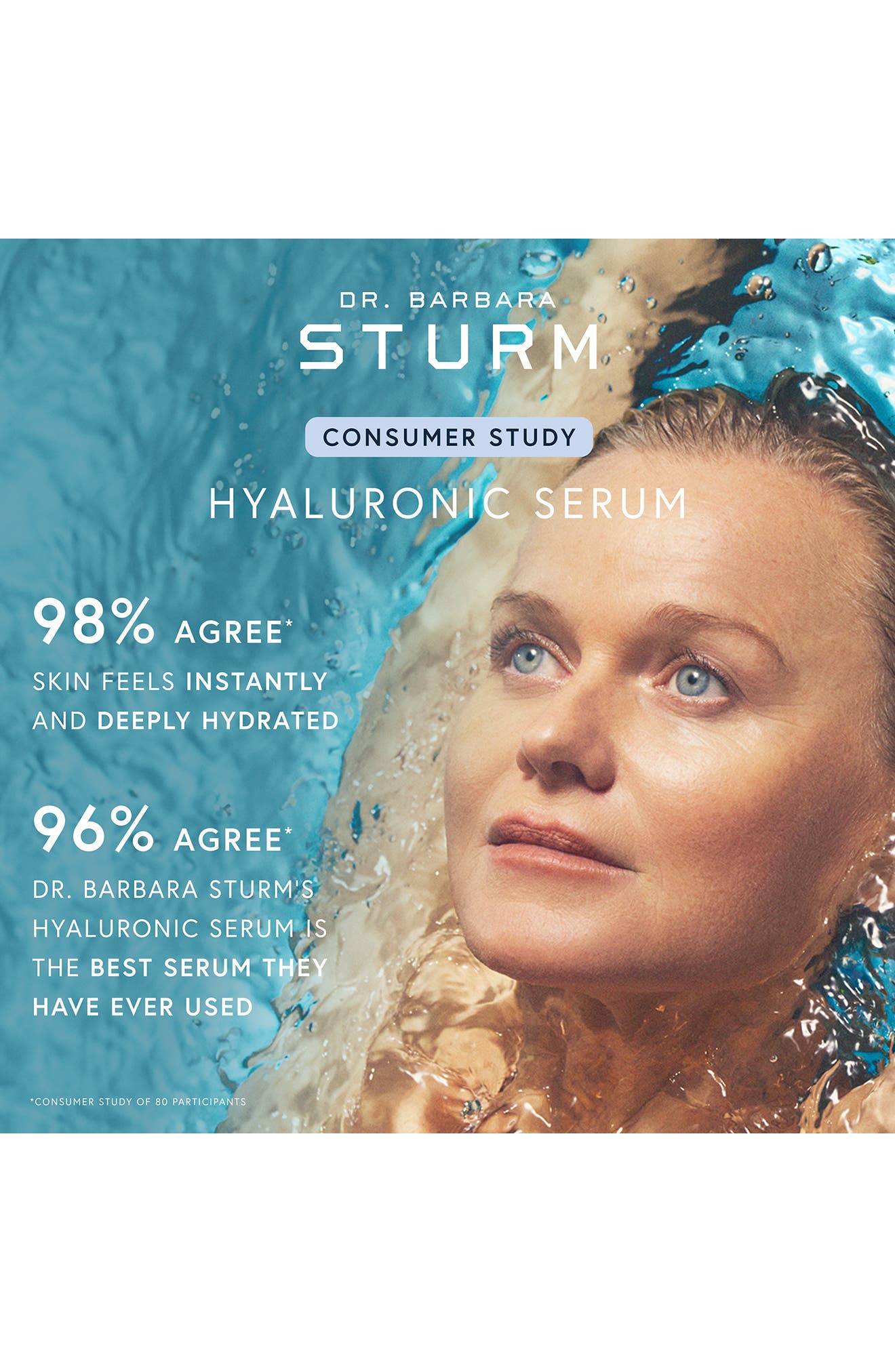 Dr. Barbara Sturm Hyaluronic Serum 30 Ml – Für Alle Hauttypen, Spendet Intensive Feuchtigkeit, Anti-Aging