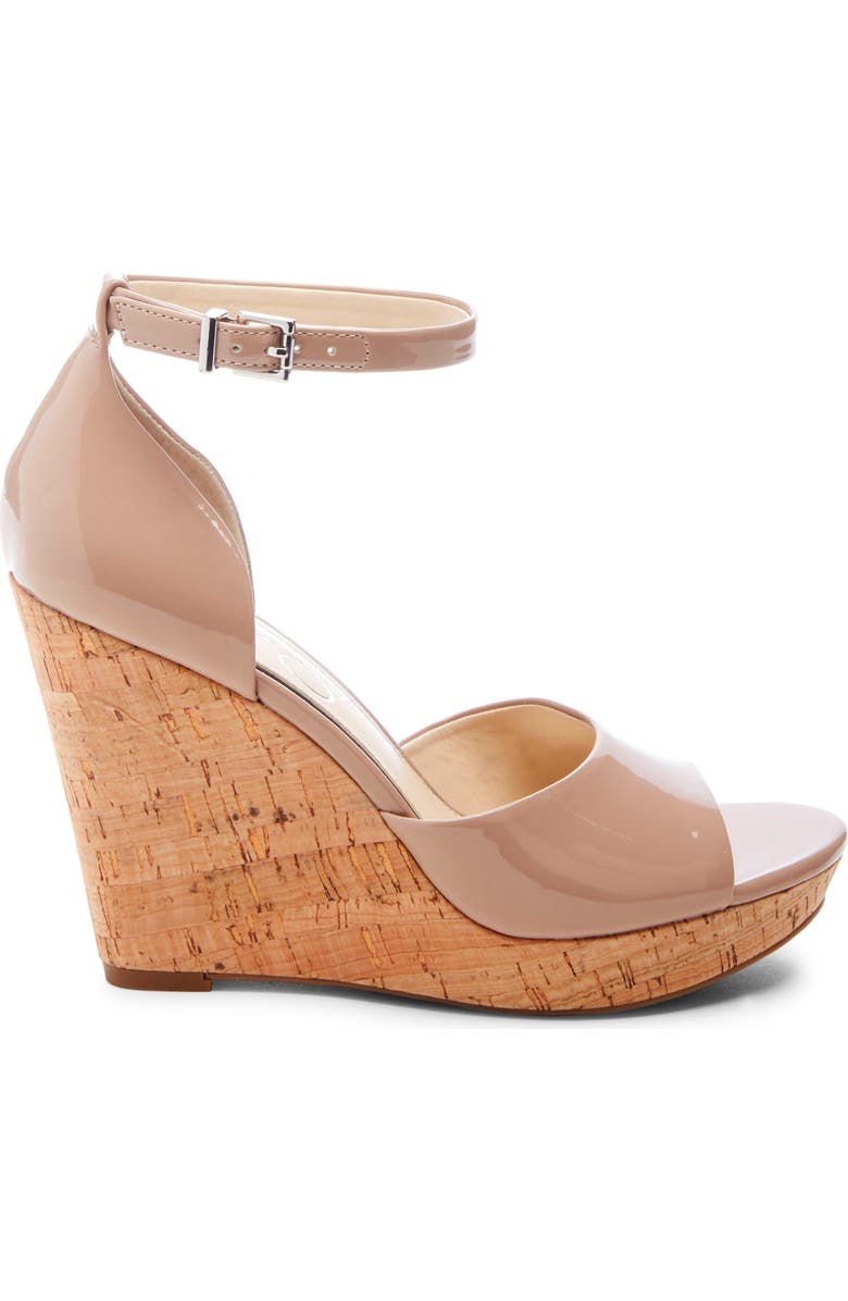 Jessica Simpson Jarella Platform Wedge Sandal, Alternate, color,