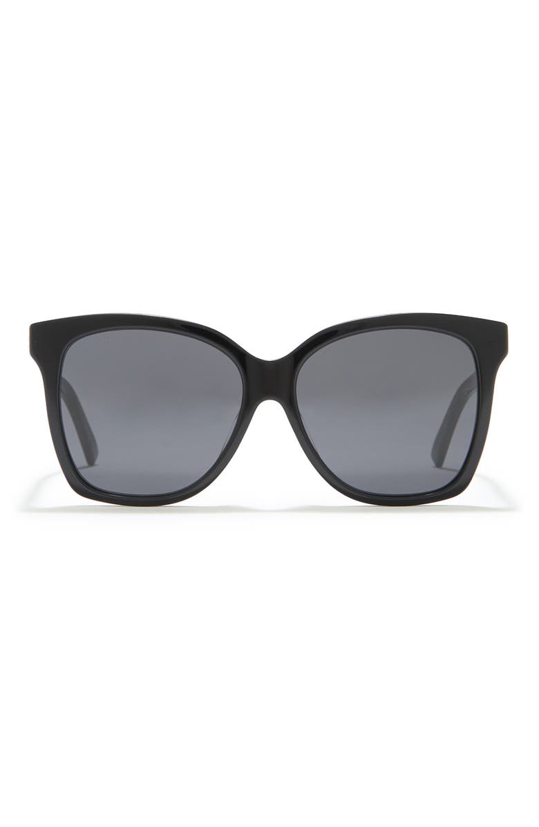 Gucci 58mm Cat Eye Sunglasses, Main, color,