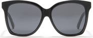 Gucci 58mm Cat Eye Sunglasses