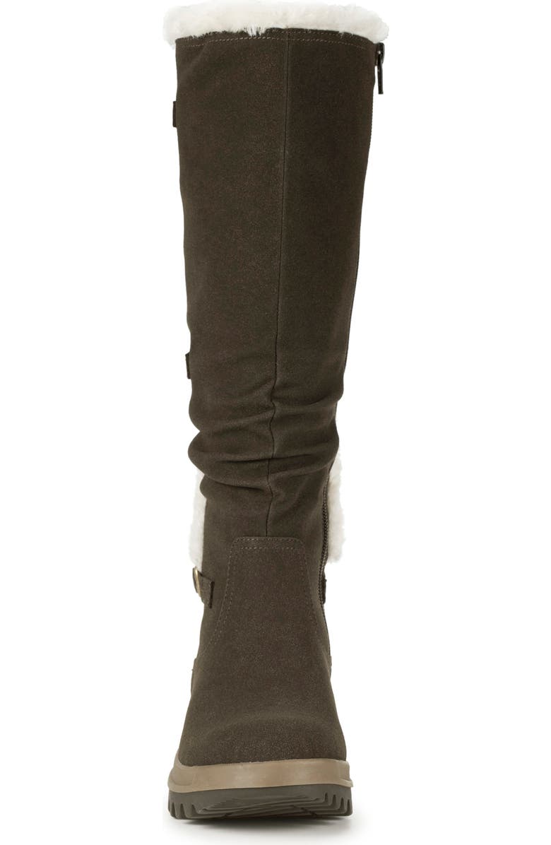 BARETRAPS Navia Faux Fur Lined Tall Boot, Alternate, color, Dark Brown