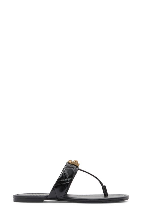 Kurt Geiger London Brixton T-strap Sandal In Black