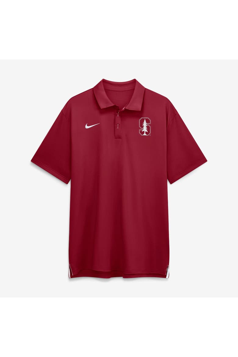 Men's Nike Cardinal Stanford Cardinal 2026 Sideline Tour Dri-FIT Polo, Main, color, Cardinal
