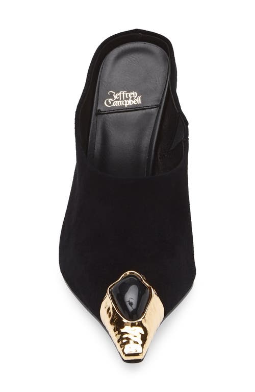 Jeffrey Campbell Naiad Mule In Black