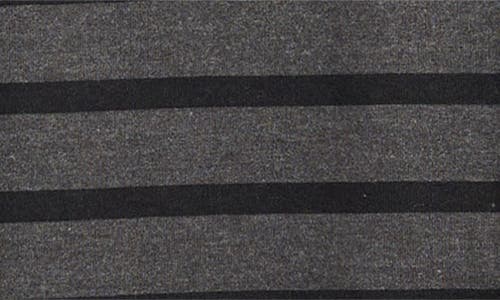 Splendid Kids' Stripe Quarter Zip Sweatshirt & Joggers Set In Gray