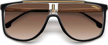 61mm Gradient Flat Top Sunglasses