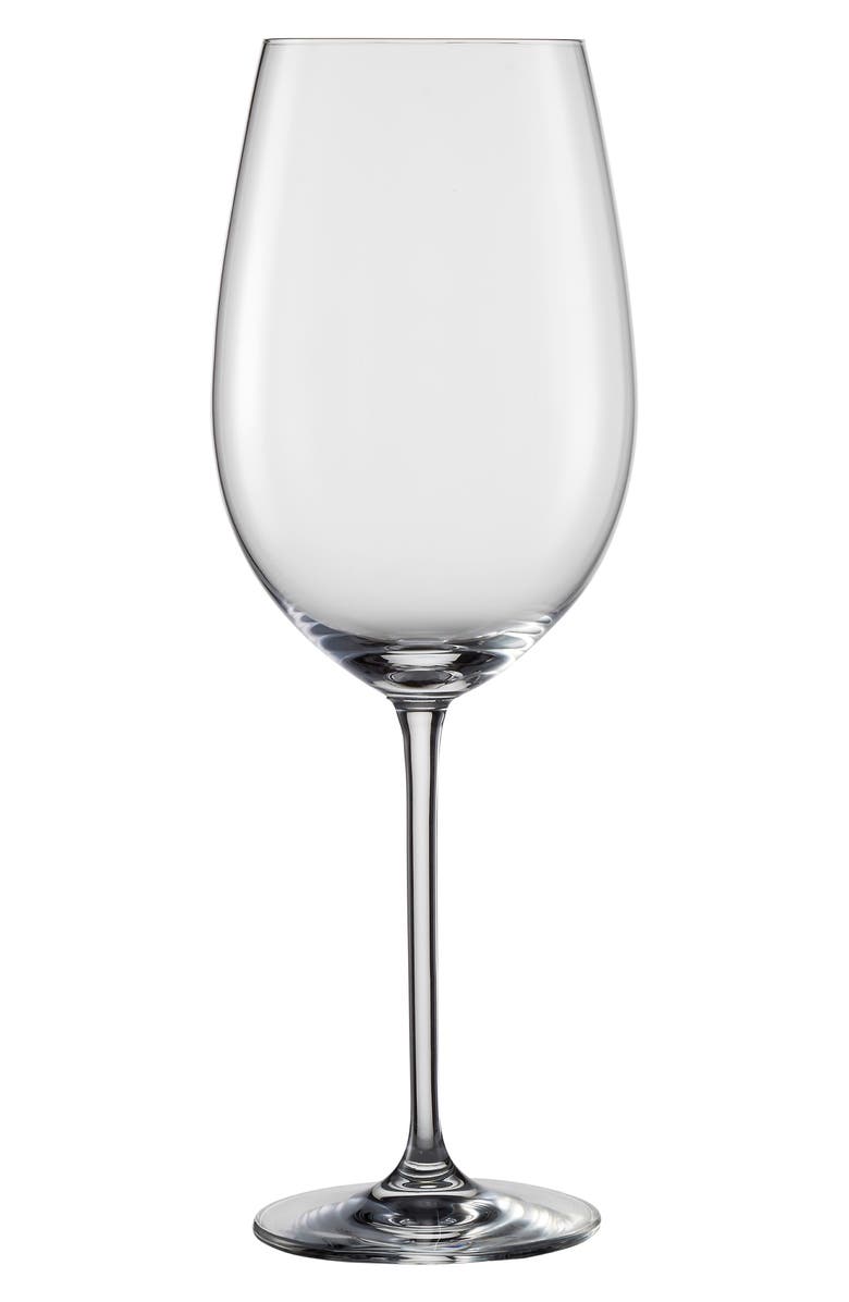 Schott Zwiesel Set of 4 Bordeaux Wine Glasses, Alternate, color, Clear