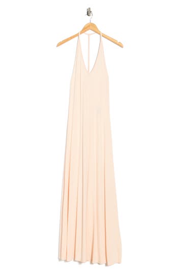 Go Couture Halter Maxi Dress In Multi