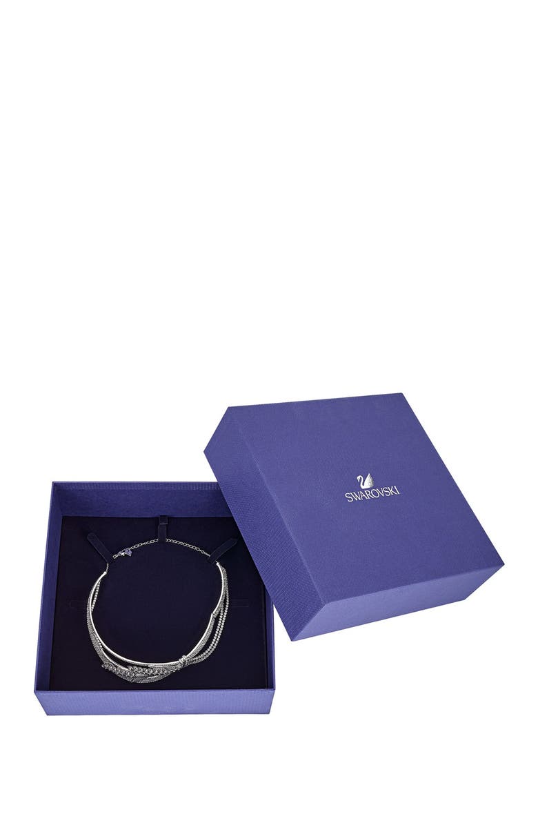 Swarovski Lucia Pave Swarovski Crystal Choker Necklace, Alternate, color,