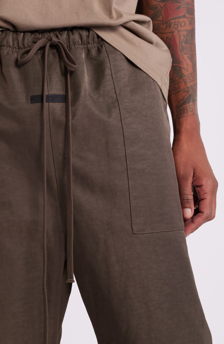 Fear of God Essentials Textured Nylon Utility Pants, Alternate, color, 
