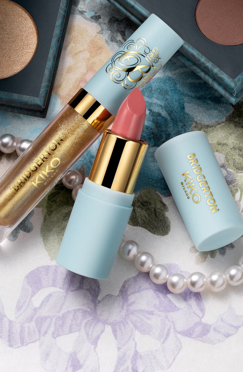 KIKO MILANO x Bridgerton Ballroom Beauty Satin Shine Lipstick, Alternate, color,