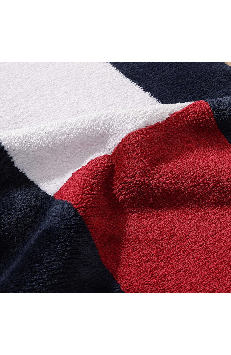 Tommy Hilfiger Flag Bath Rug, Alternate, color, Midnight Blue/ Scarlet/ White