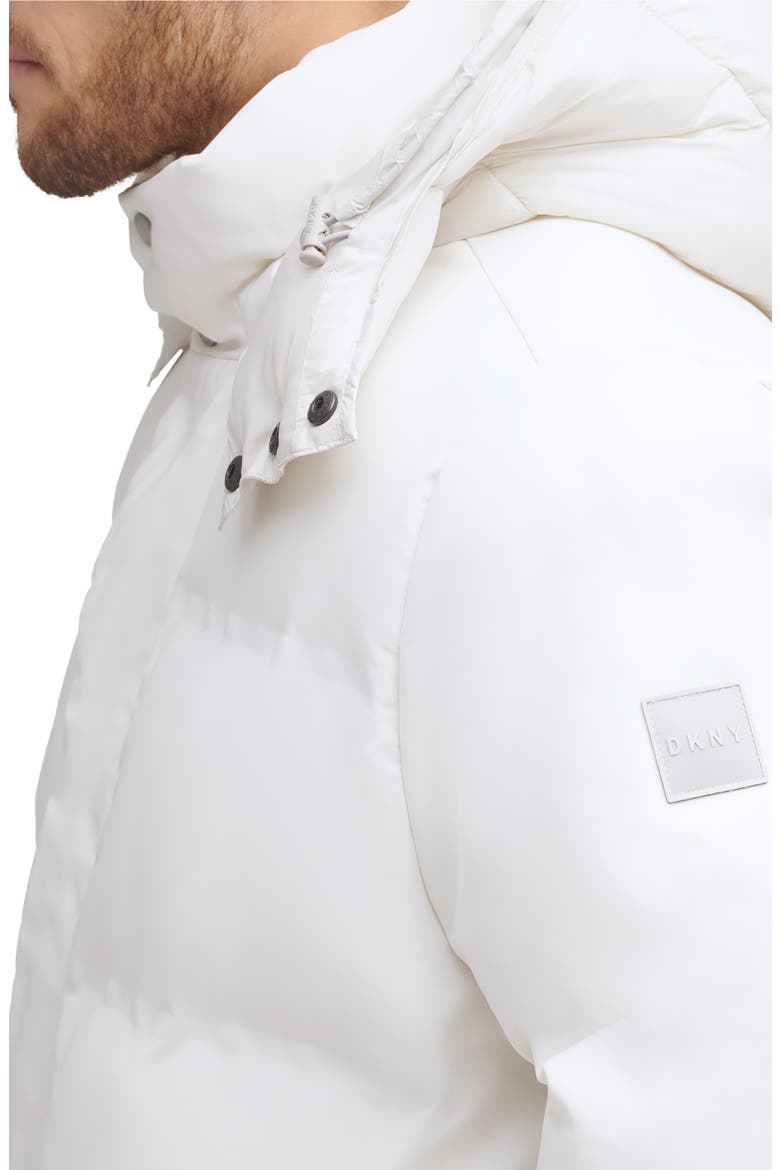 Hooded Puffer Jacket, Alternate, color, ICE