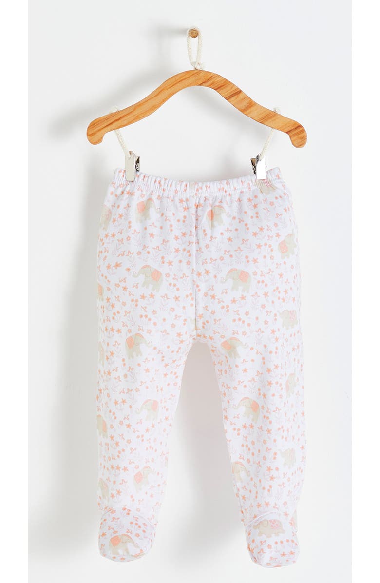 Babycottons Premium Peruvian Pima Cotton Tika Kimono & Pants Set for Infant, Alternate, color, 