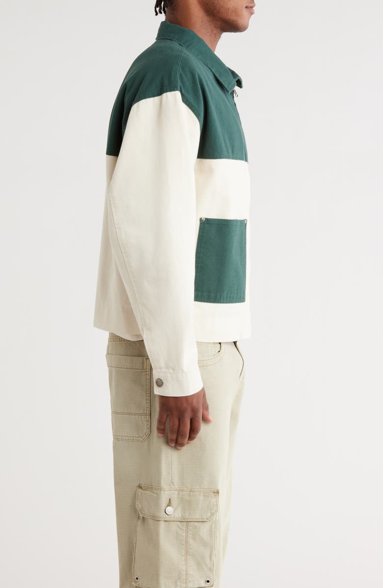 PacSun Blocked Yoke Cotton Jacket, Alternate, color, 