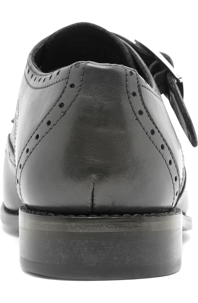 Anthony Veer Roosevelt II Single Monk Shoe, Alternate, color, Black