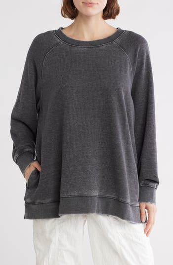 Shop Free People Playbook Oversize Tunic In Black