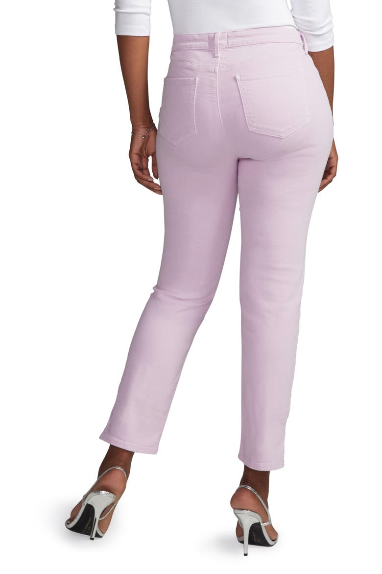 Curves 360 by NYDJ Slim Straight Leg Ankle Jeans, Alternate, color, LILAC PETAL