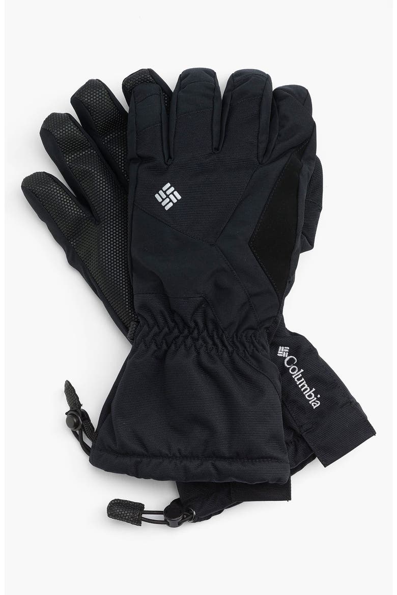 'Majik Wand II' Waterproof OmniTech® Gloves, Main, color, BLACK