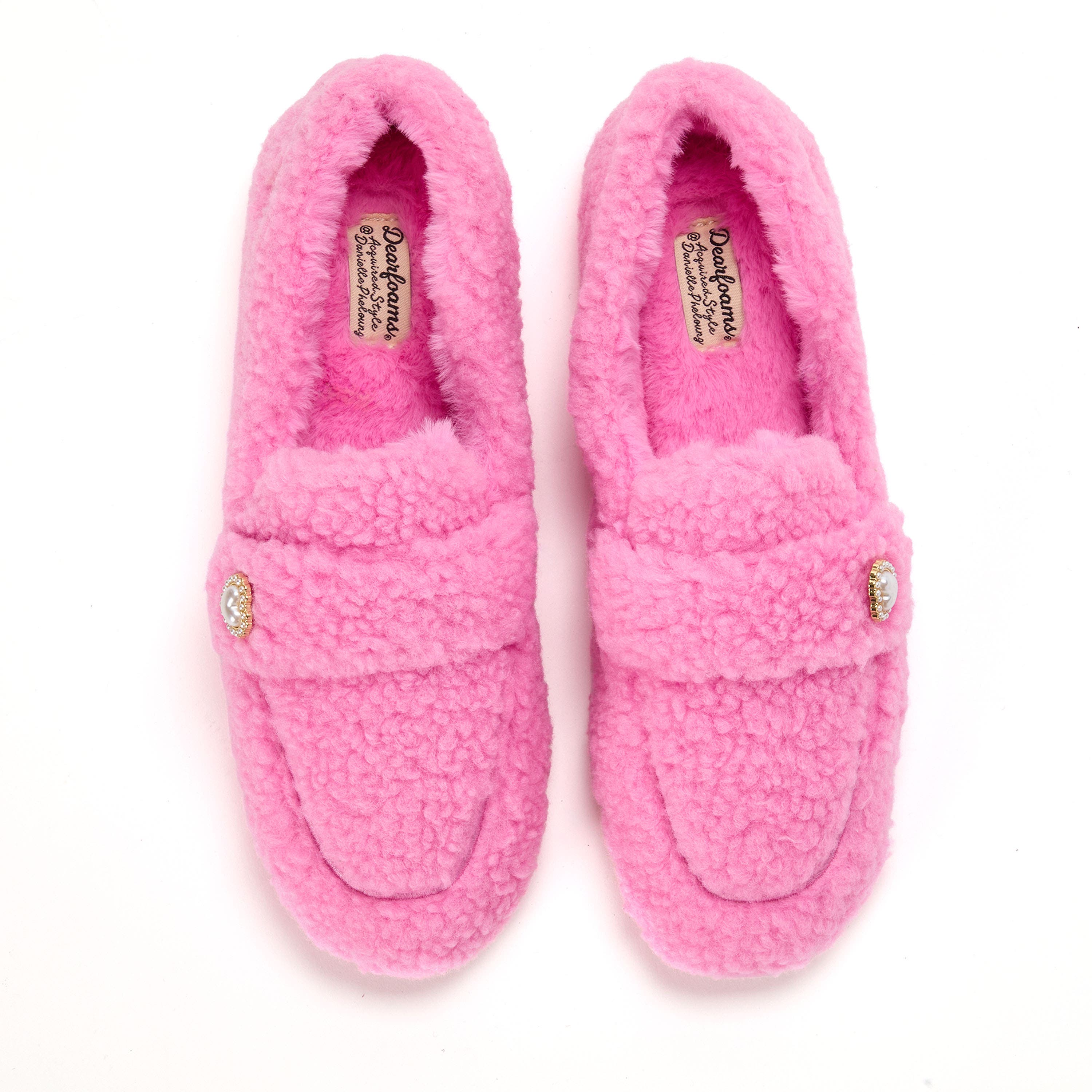 Madeline Luxe Teddy Loafer, Alternate, color, Pink