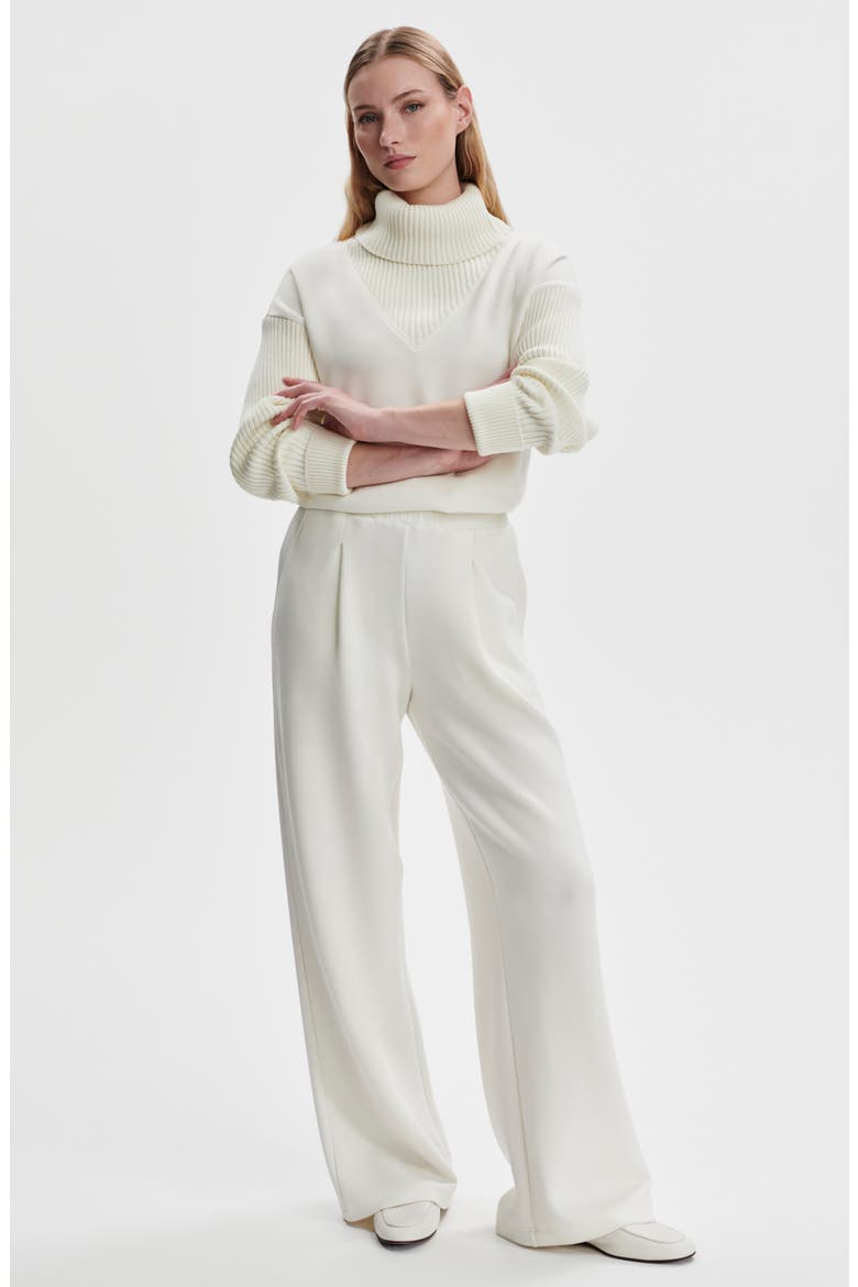 The Extra Wide Leg 29.5-Inch Pants, Alternate, color, EGRET