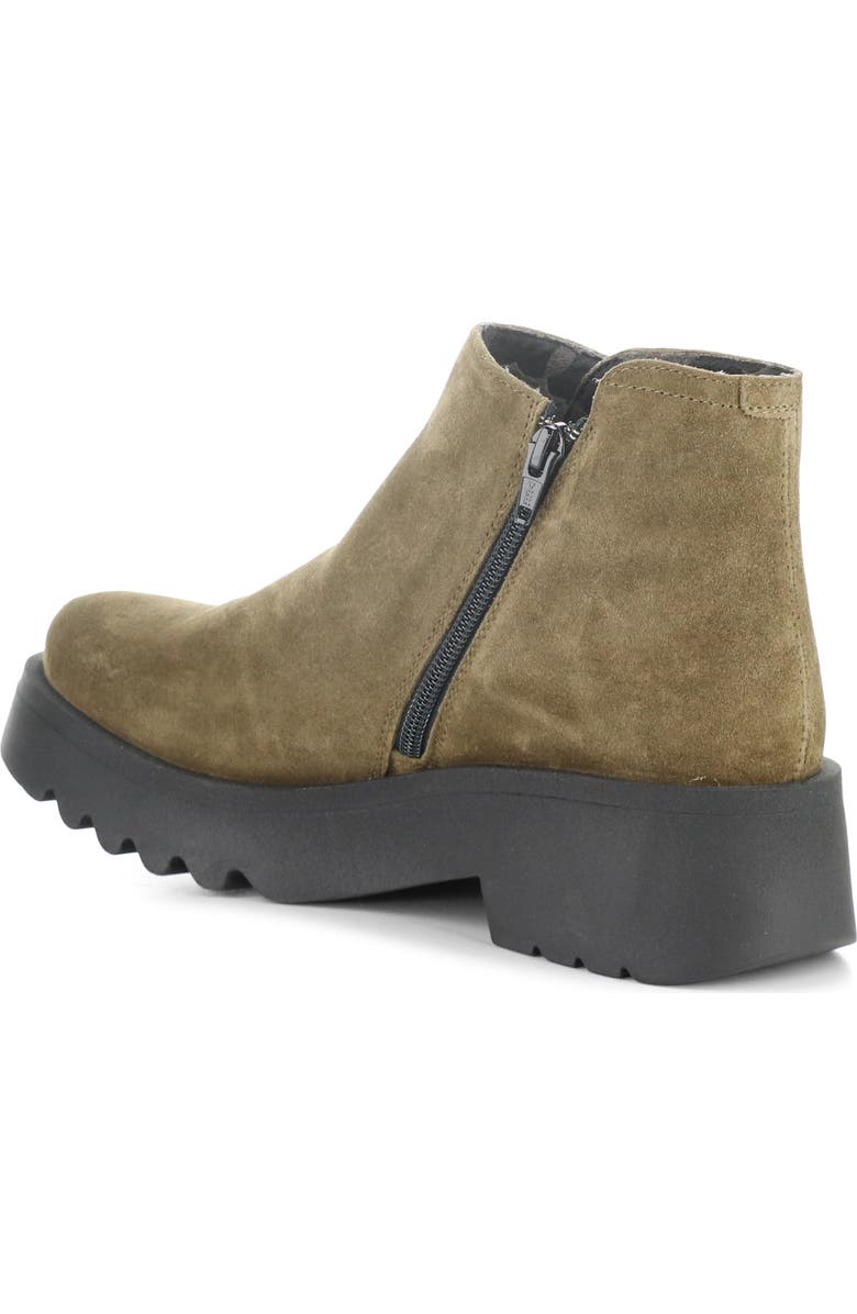 Fly London Mufe Platform Wedge Bootie, Alternate, color, Elephant