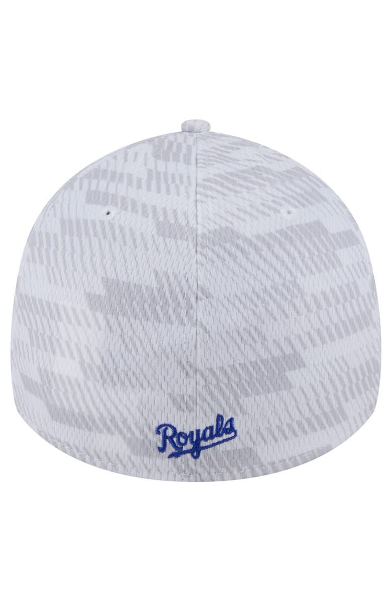 New Era Men's New Era  White Kansas City Royals Graded 39THIRTY Stretch Fit Hat, Alternate, color, 