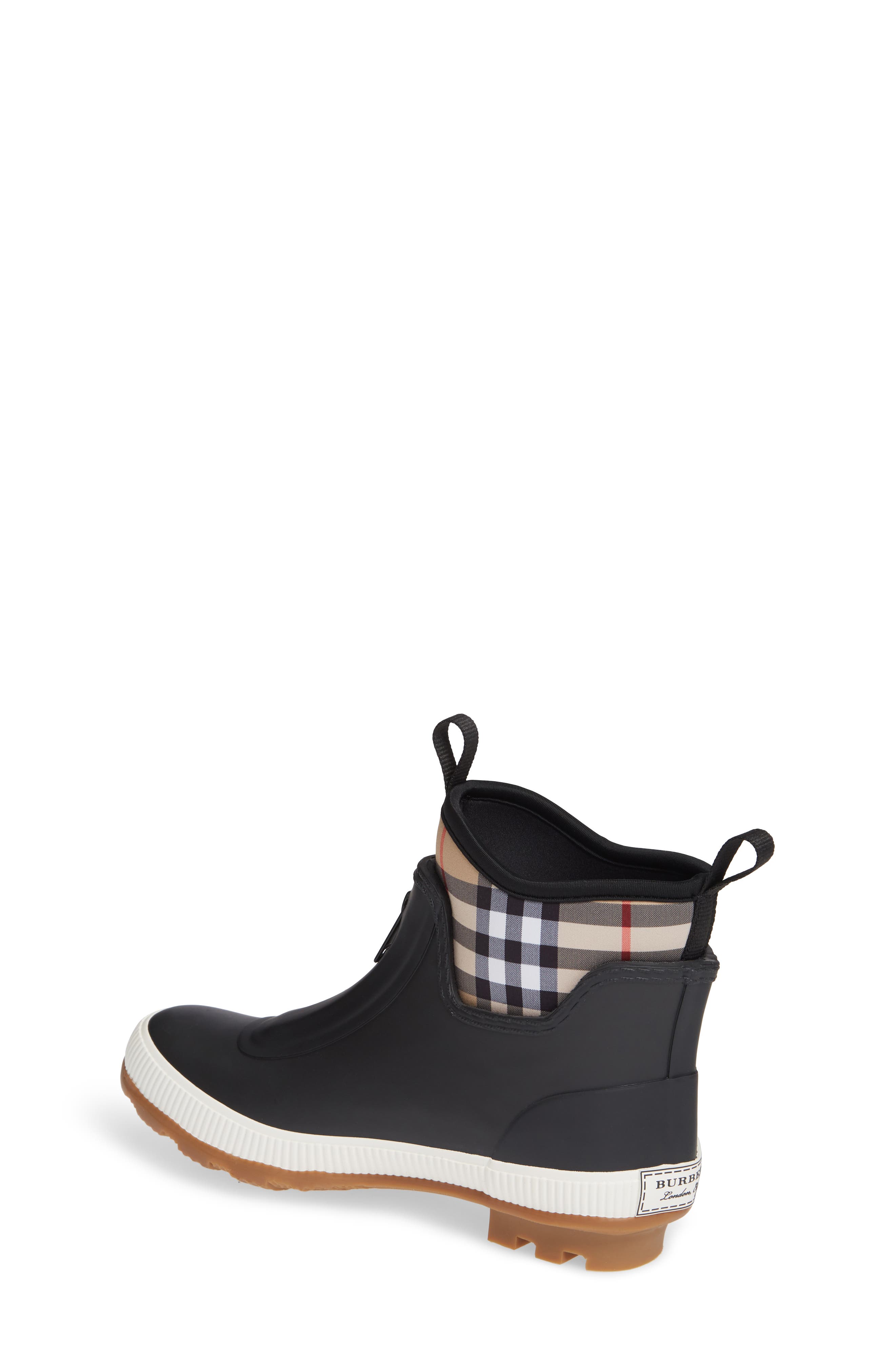 Burberry Flinton Rain Boot, Alternate, color, 