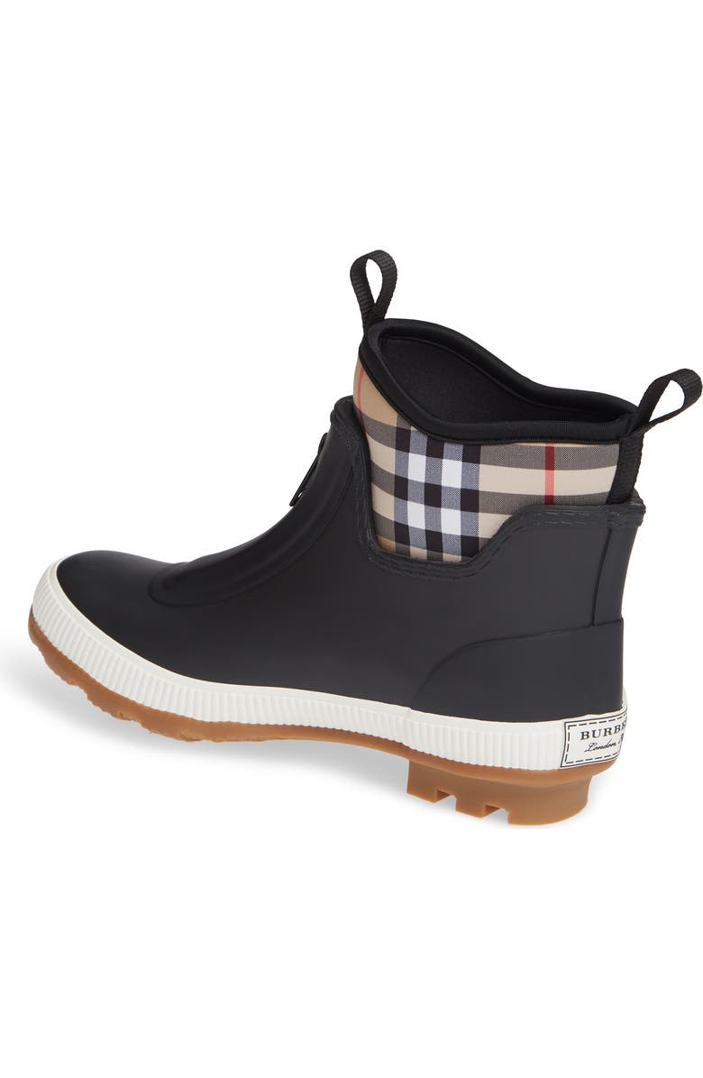 Burberry Flinton Rain Boot, Alternate, color,