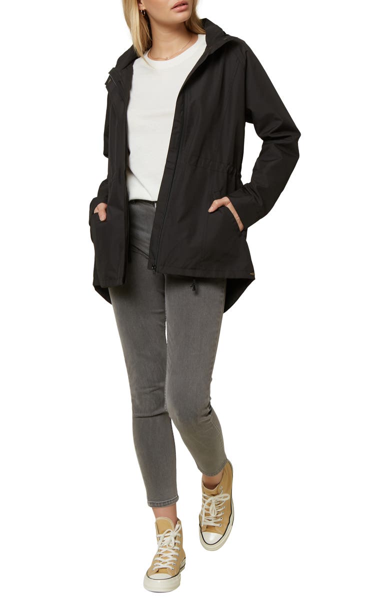 O'Neill Gayle Water Resistant Hooded Jacket, Alternate, color, 