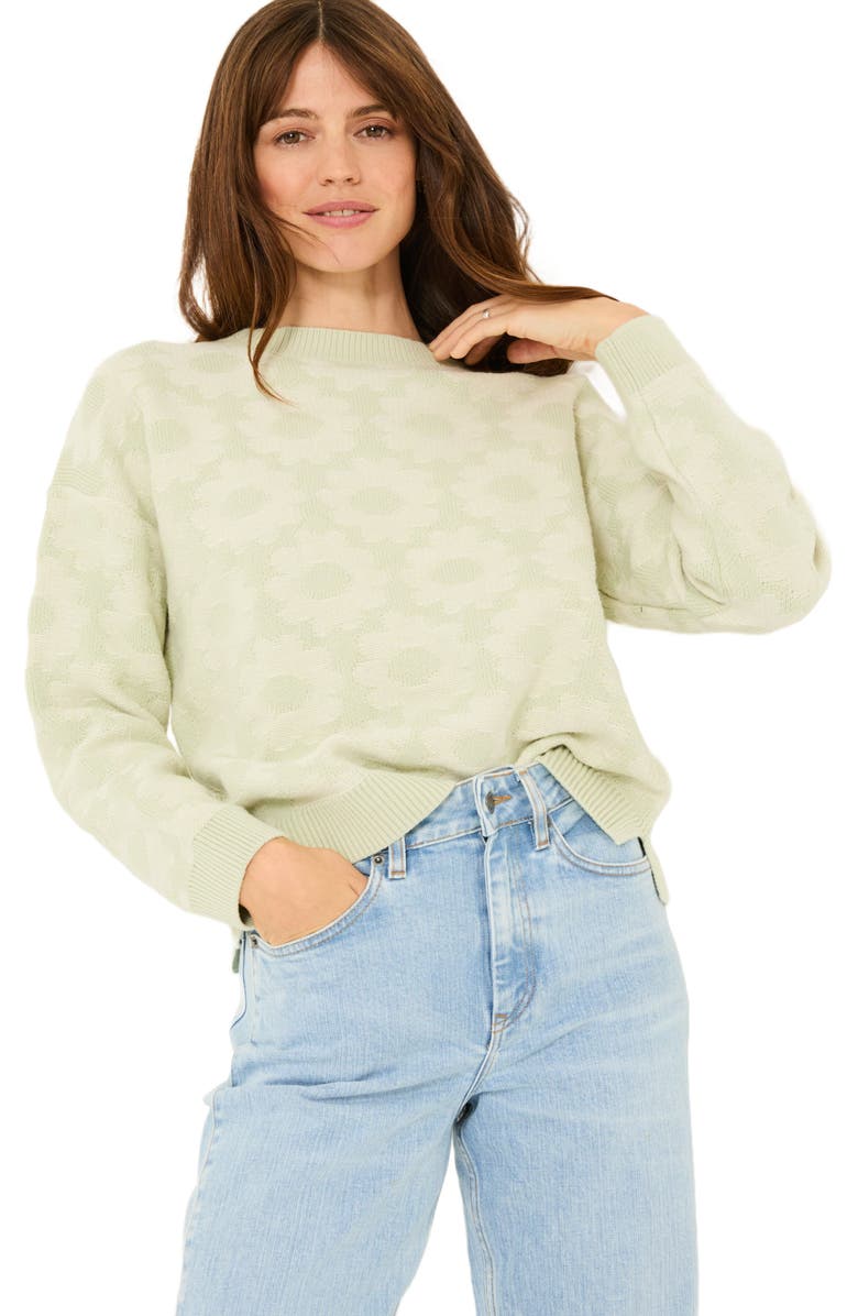 FatFace Floral Sweater, Main, color, 