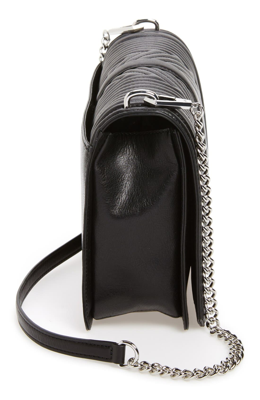 Rebecca Minkoff 'Geo Quilted Love Jumbo' Crossbody Bag, Alternate, color, 