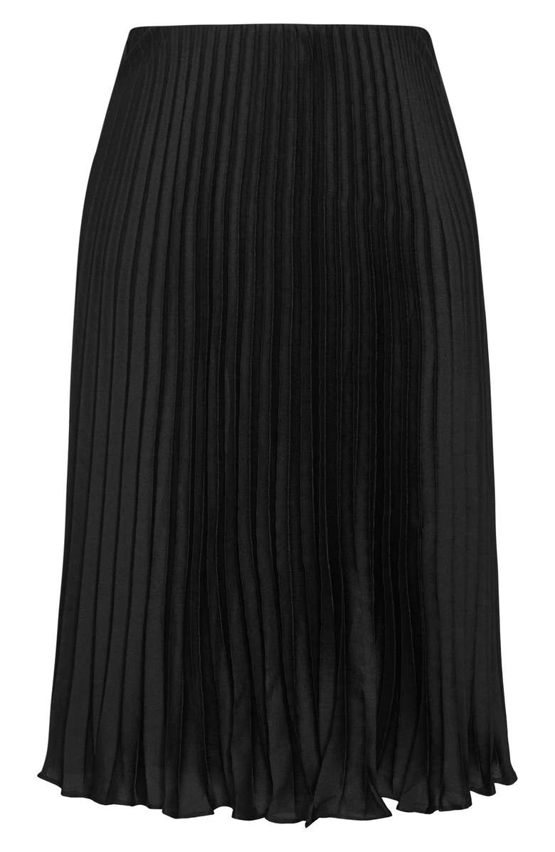 City Chic Selena Pleated Midi Skirt, Alternate, color, 