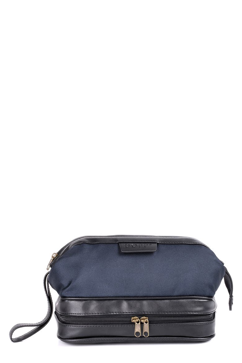 BUXTON Zip Bottom Kit, Main, color, NAVY