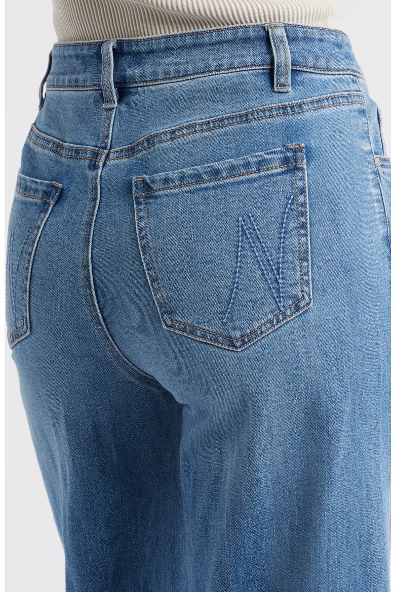 Weekend Wide Leg Jeans, Alternate, color, SKYLINE