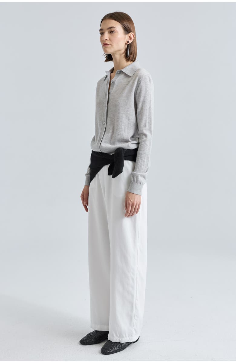 Almina Concept Button Up Knit Top, Alternate, color,