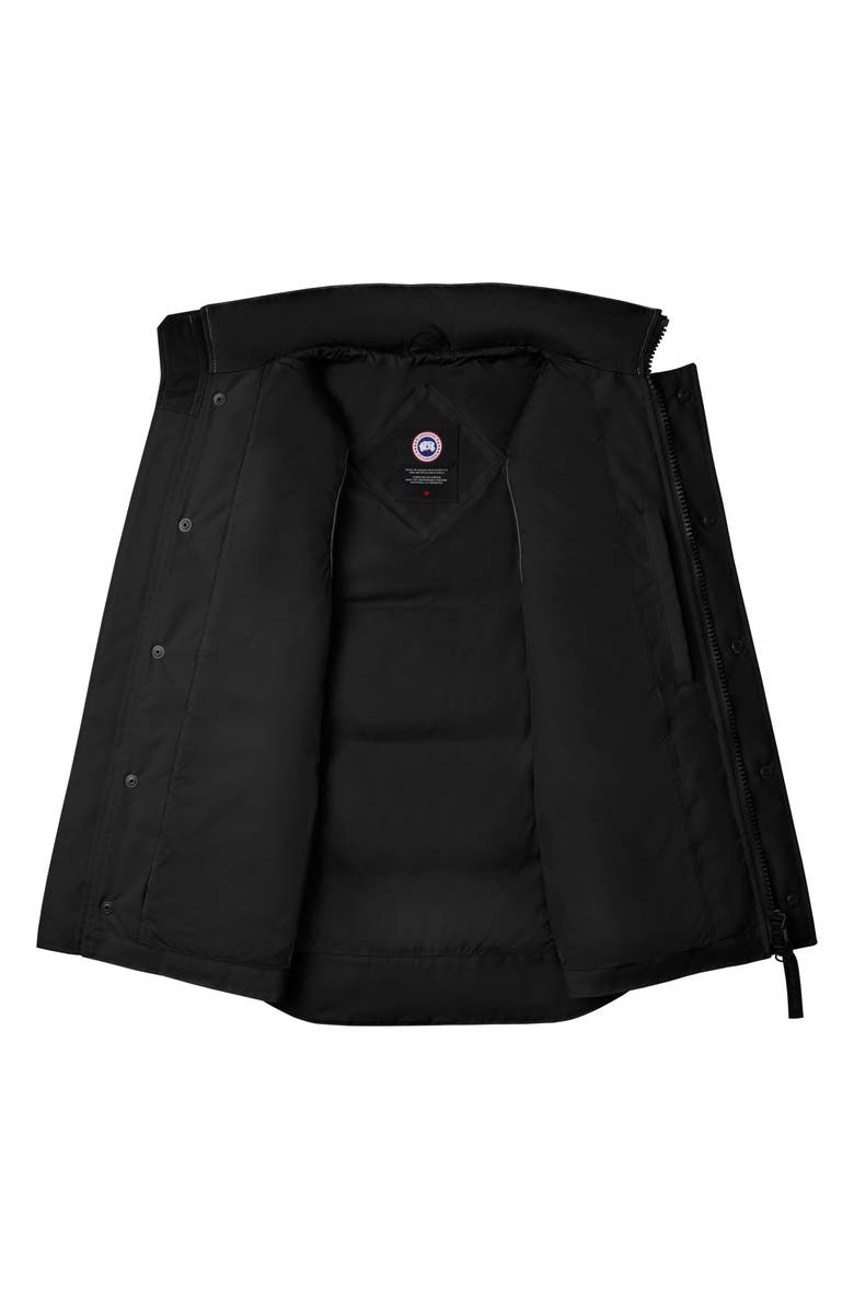 Canada Goose Garson Crinkle Cotton Blend Down Vest, Alternate, color,