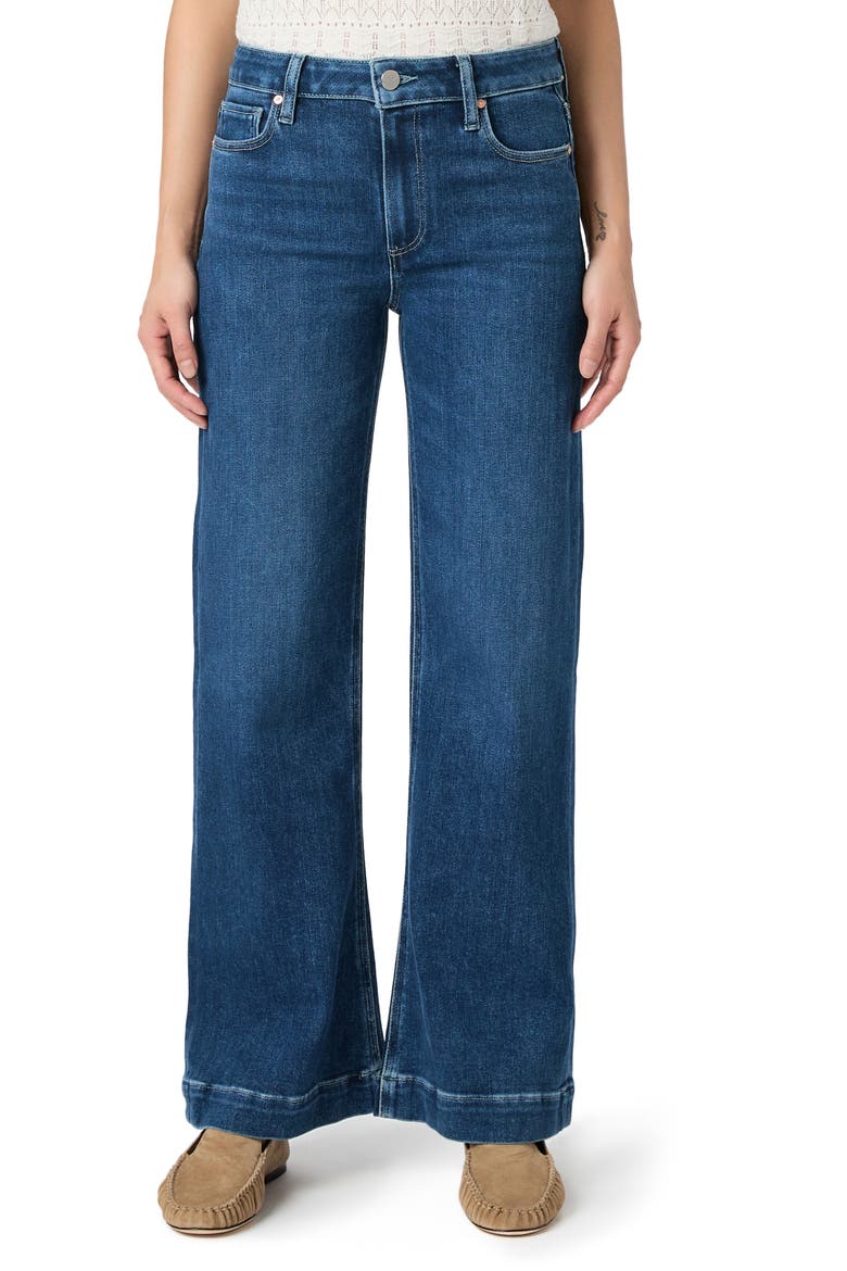 Leenah High Waist Wide Leg Jeans, Main, color, VNTN BREEZ