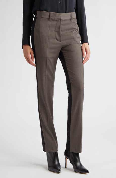 Helmut Lang Colorblock Slim Fit Suit Pants