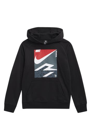 3 Brand Kids' Pop 3b Pullover Hoodie In Black