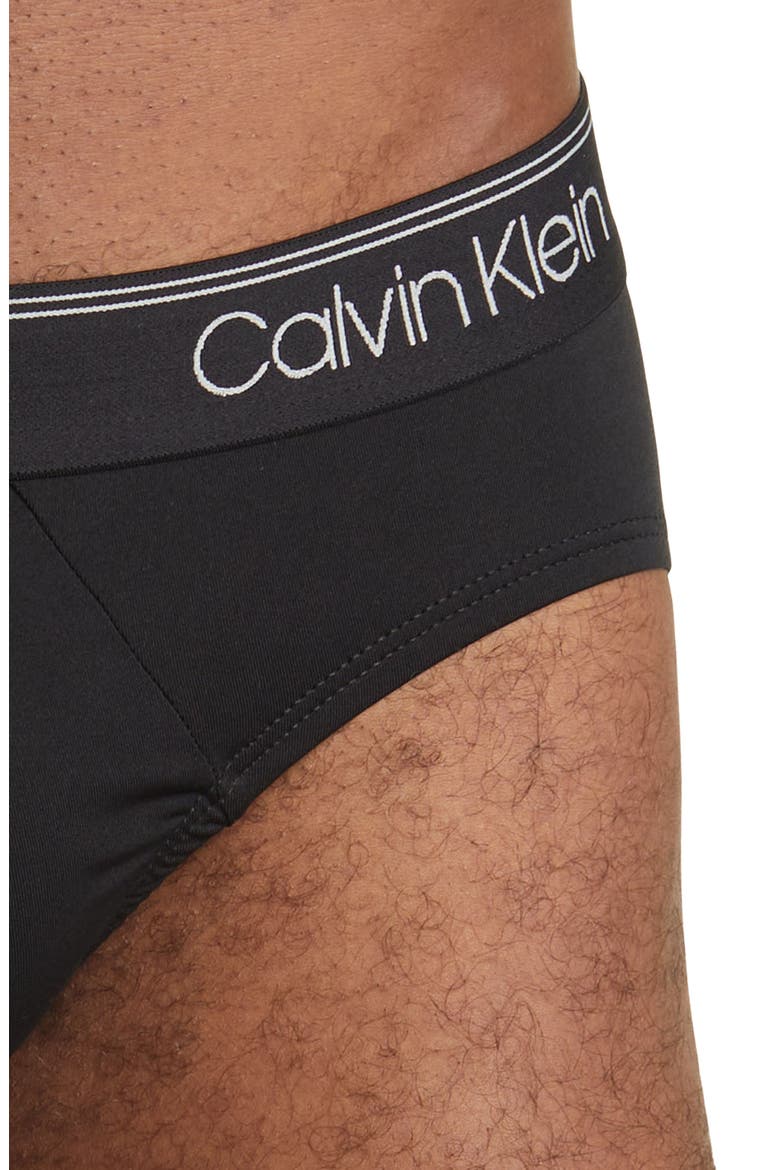3-Pack Microfiber Briefs, Alternate, color, BLACK