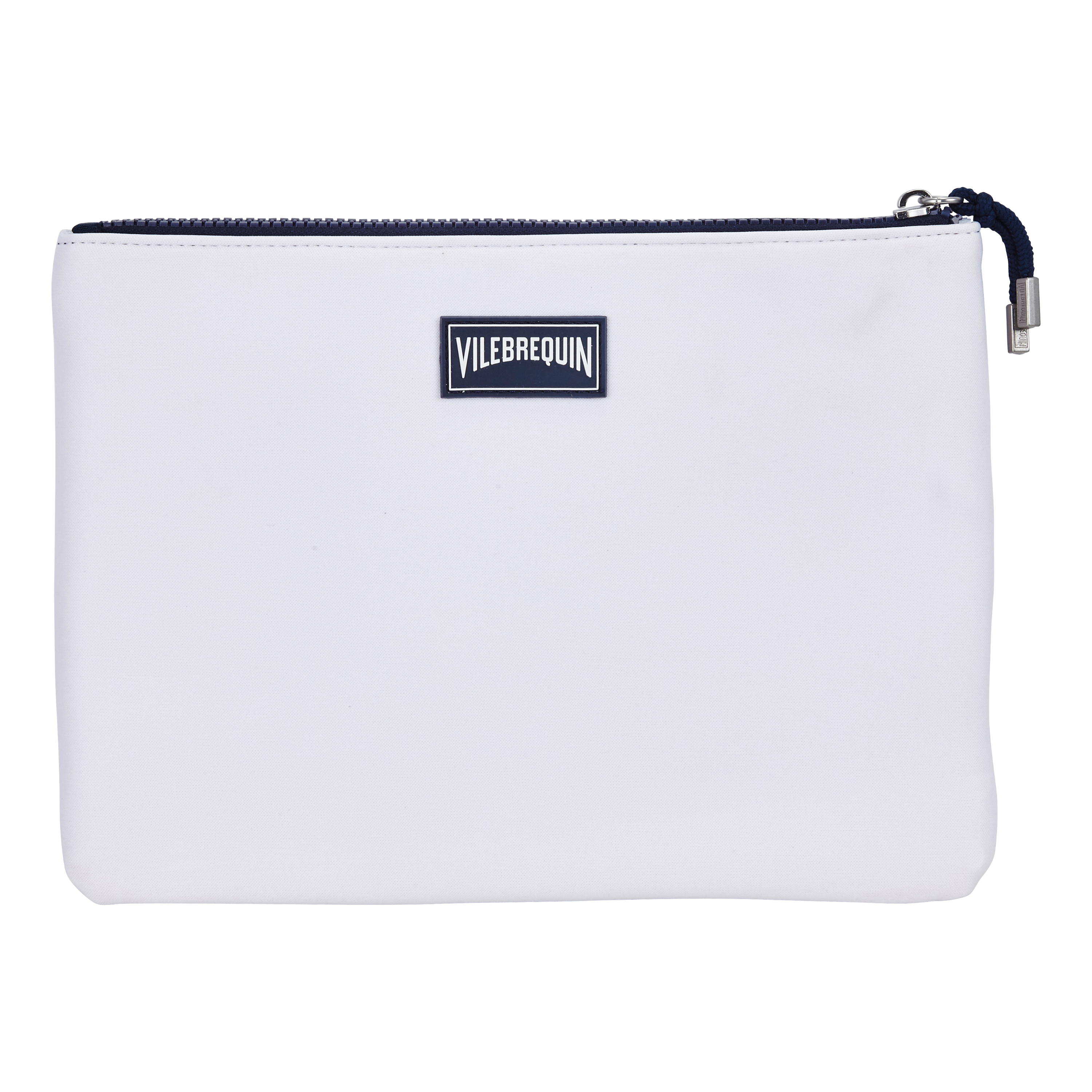 Vilebrequin Neoprene Pouch Solid, Alternate, color, Blanc