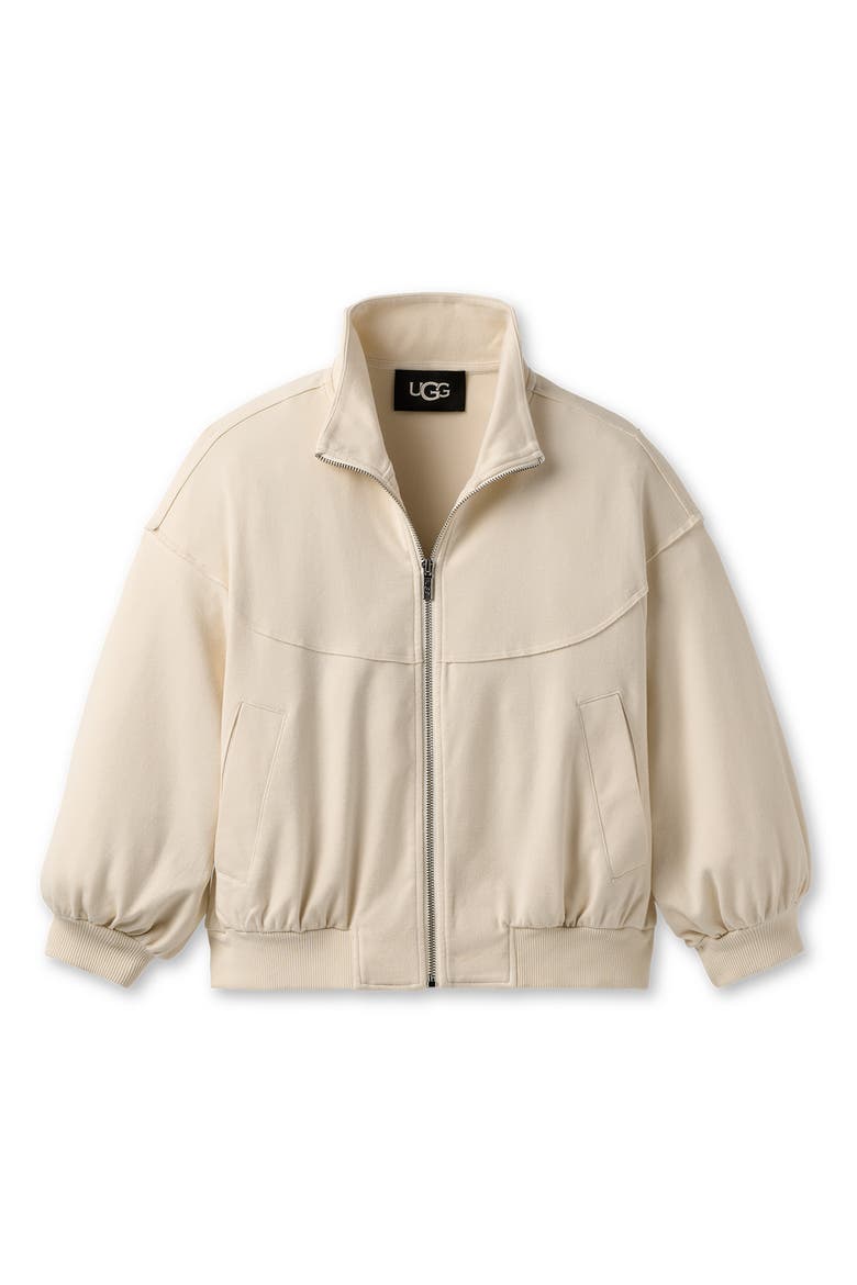Kayleigh Zip Front Jacket, Alternate, color, CREAM
