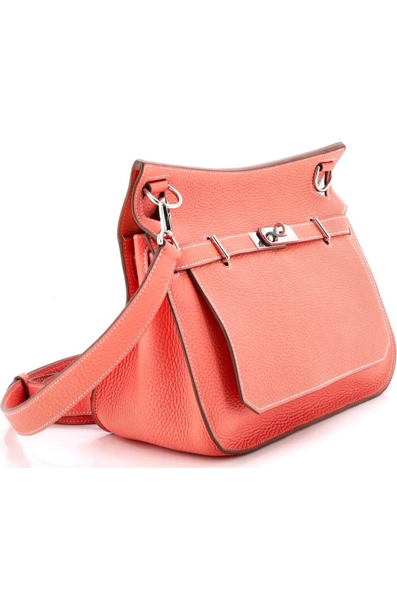 Pre-Owned Hermes Jypsiere Bag Clemence 28, Alternate, color, Crevette