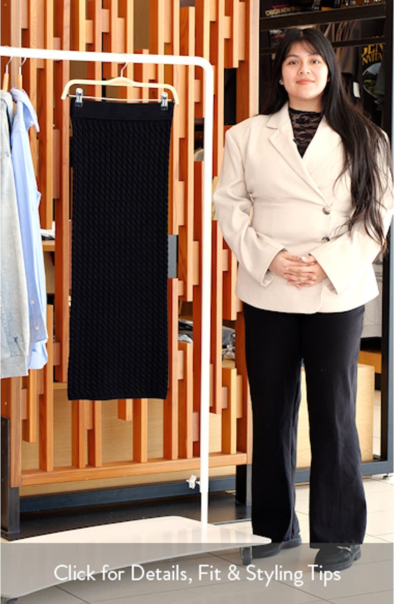 The Feel Good Knit Maxi Skirt, sales video thumbnail