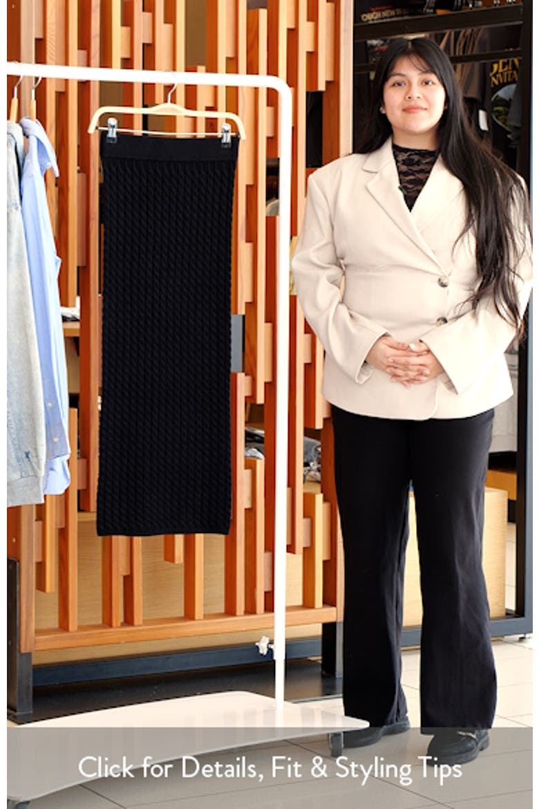 The Feel Good Knit Maxi Skirt video