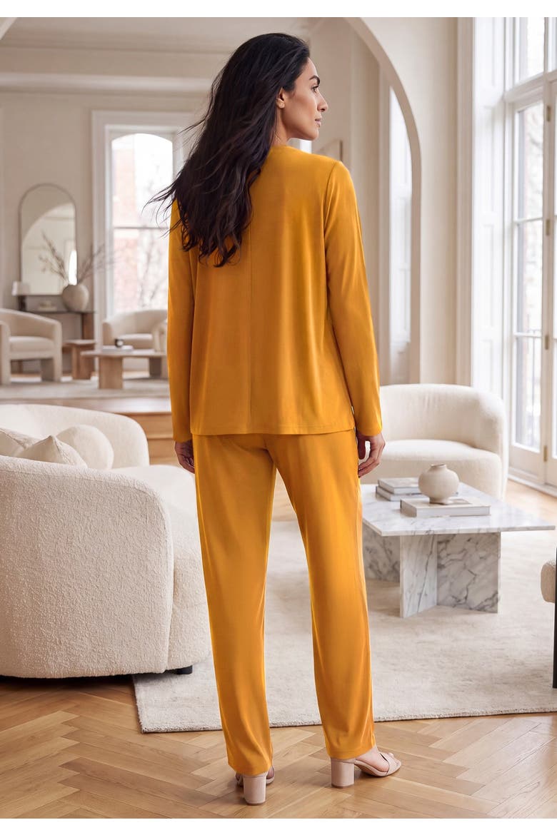 Stretch Knit 4-Piece Wardrober, Alternate, color, RICH GOLD